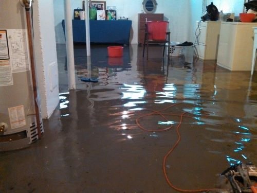 Basement Flood Cleanup in Edgerton, MN